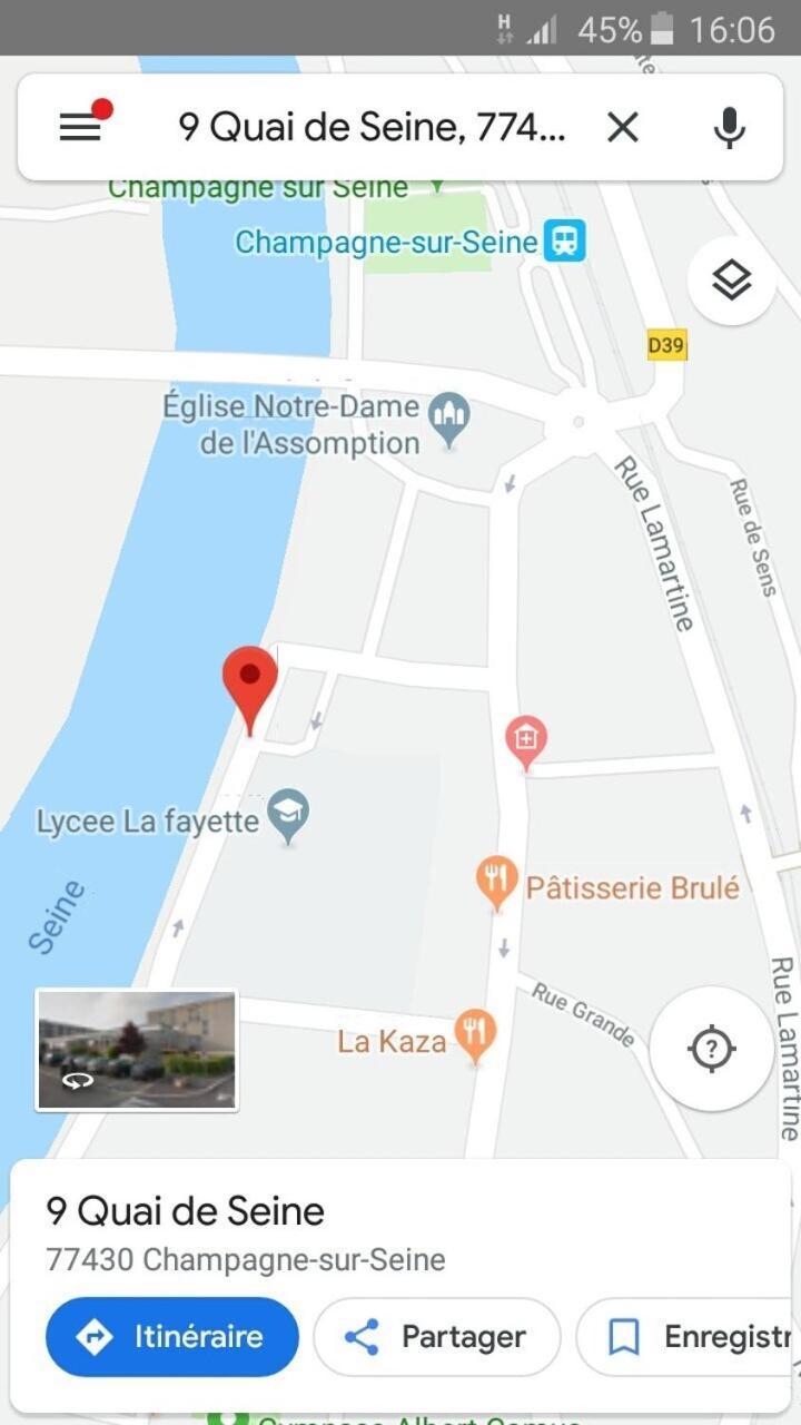 L'Escapade 3 Etoiles Champagne-sur-Seine Quarto foto